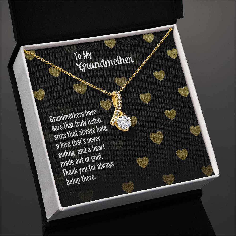 Alluring Beauty Necklace (Yellow & White Gold Variants)