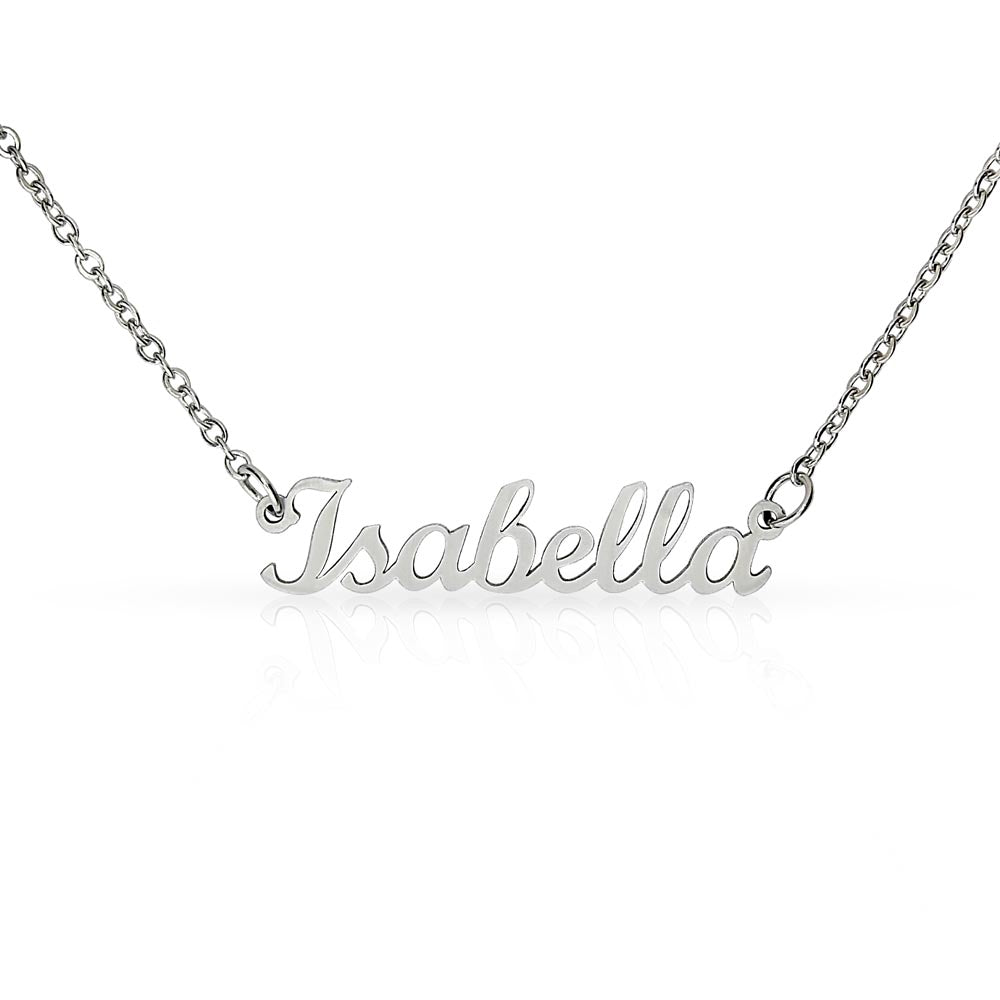 Custom Name Necklace (No Message Card)