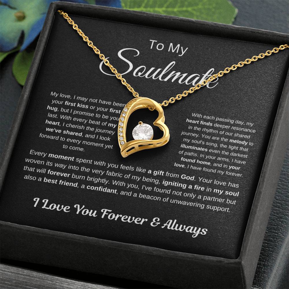 Forever Love Necklace with On Demand Message Card